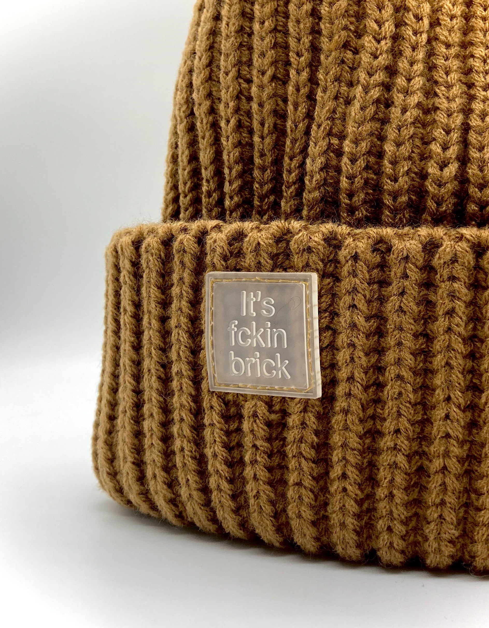 - It's fckin brick - Beanie [Latte]