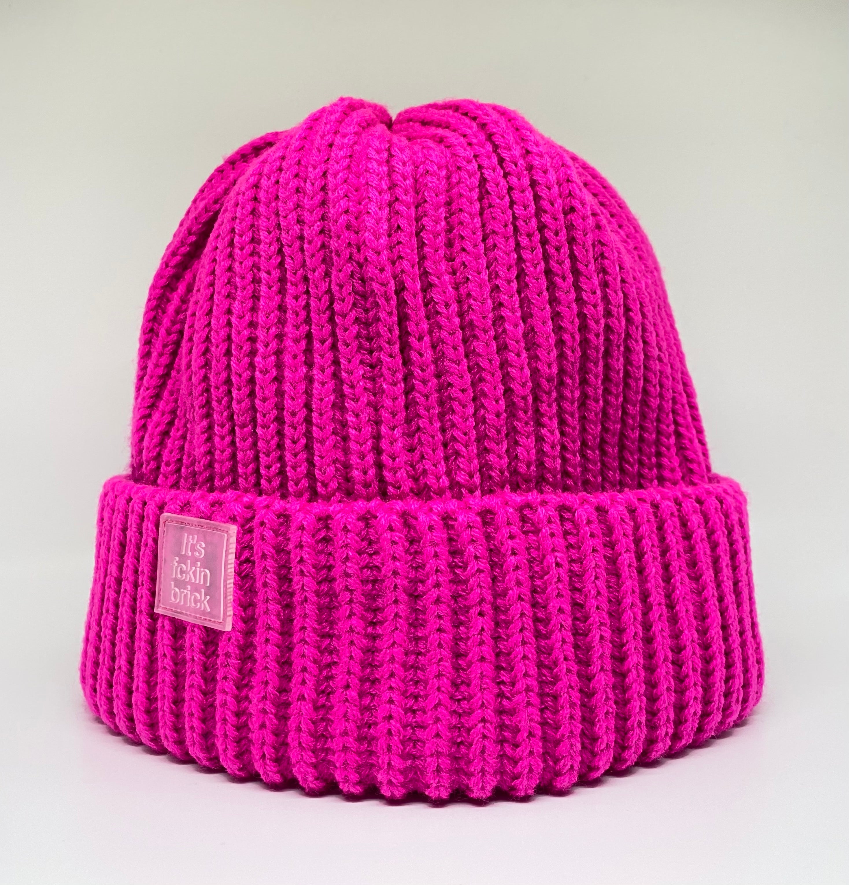 - It's fckin brick - Beanie [Candy Pink]