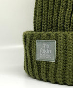 - It's fckin brick - Beanie [Magic Plant Green]