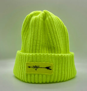 Bulb&Arrow Emblem- Beanie [Volt Green]