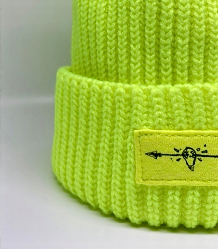 Bulb&Arrow Emblem- Beanie [Volt Green]